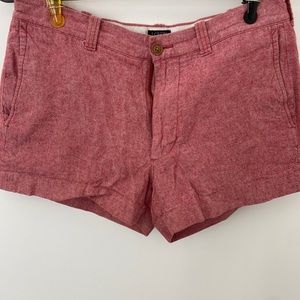 Men’s J Crew Shorts - Chambray Heather Red - Sz 31